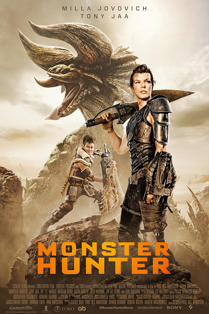 Monster Hunter movie poster